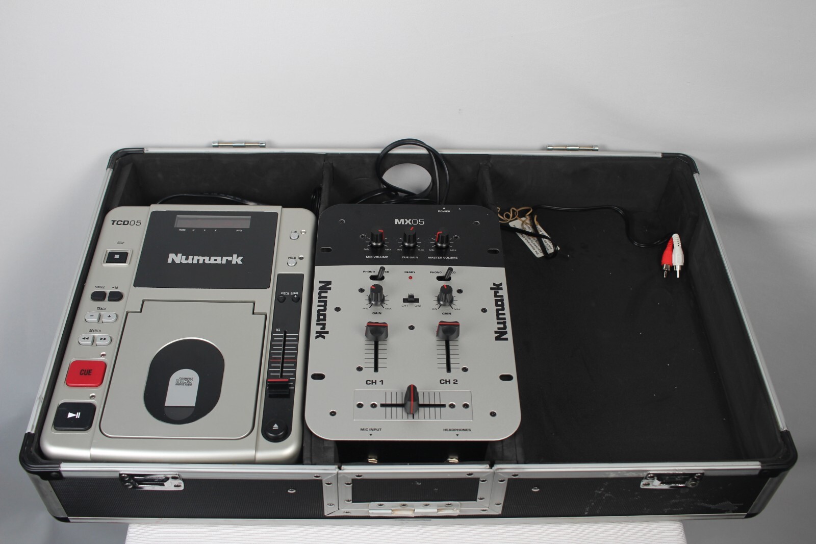 Numark MX05 Mixer 1 CD TCD05 CDJ MISSING 1 CD PLAYER (SYSTEM INCONPLETE,) WORKS