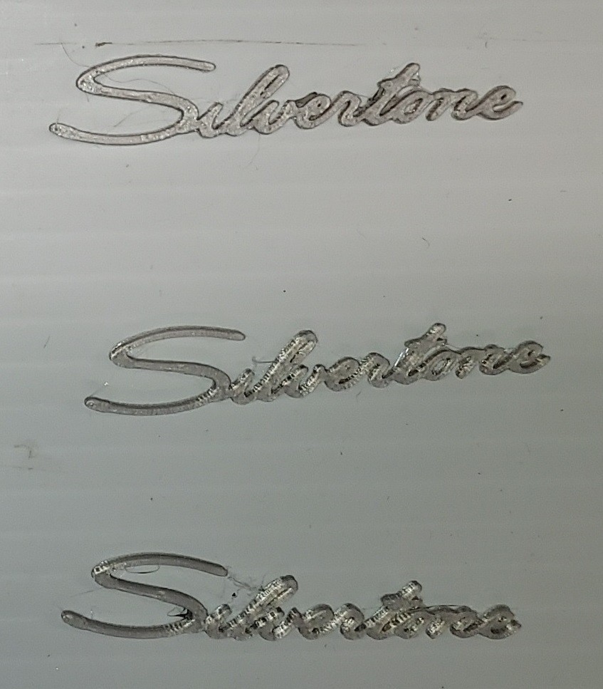 Silvertone Name Badge, ARRP066