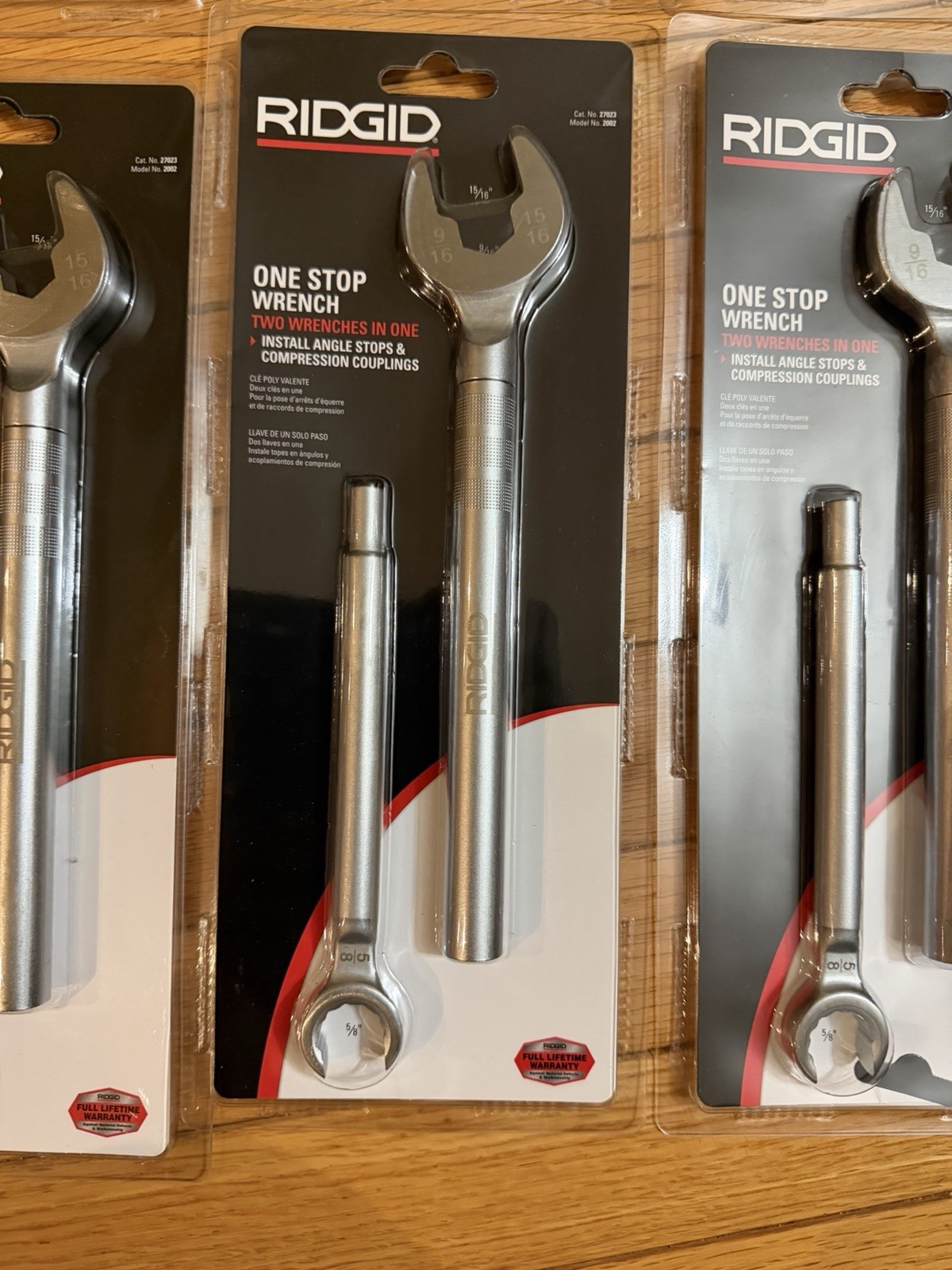 10 RIDGID ONE STOP WRENCH 27023