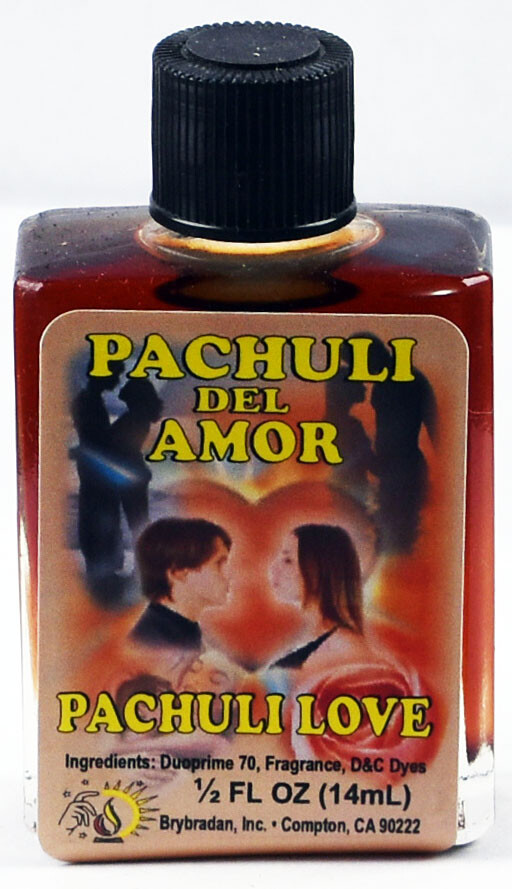 BRYBRADAN Patchouli Love Oil / Pachuli Del Amor Aceite - ½fl.oz./14.7ml