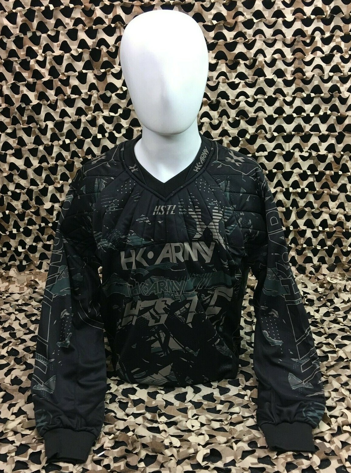 NEW 2X LARGE HK Army HSTL Paintball Jersey - Jungle Camo