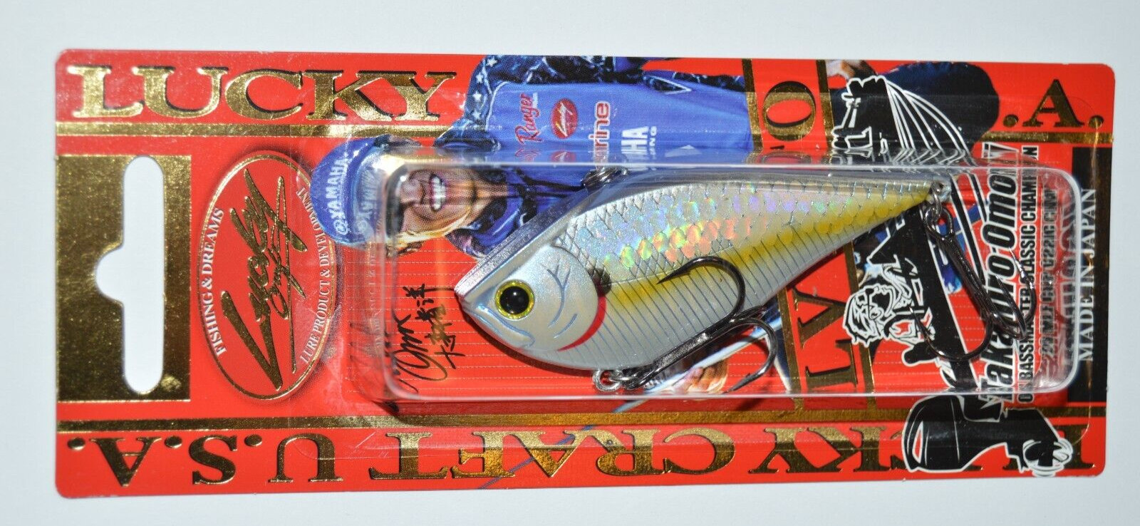 lucky craft takahiro omori lv rto-200 2.75" lipless zebra ms chartreuse shad