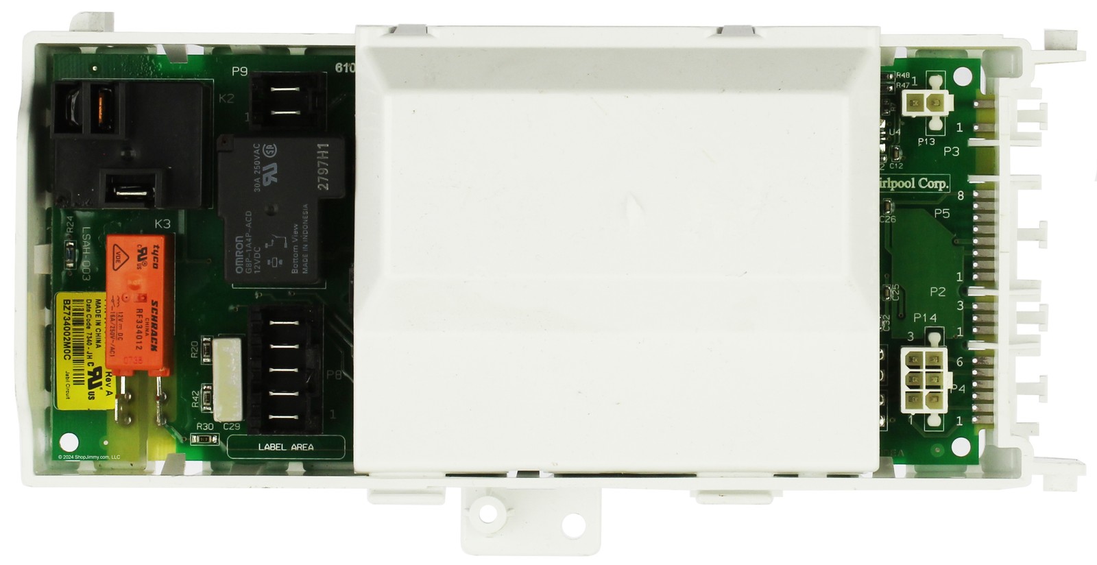 Whirlpool Dryer W10111614 Control Board
