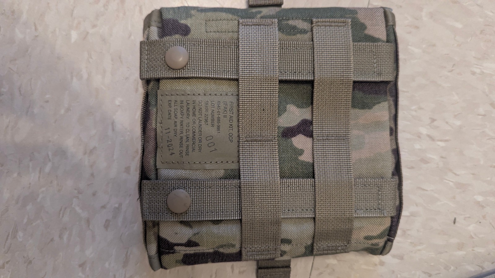 USGI OCP IFAK II Set with Insert and Tourniquet Pouches First Aid Kit OCP
