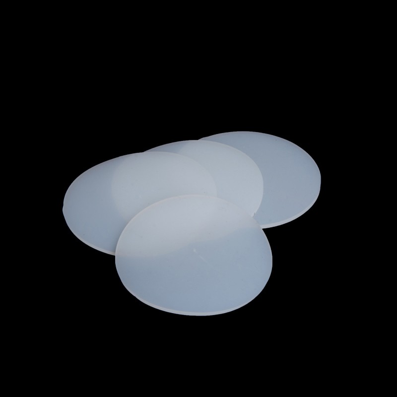 Round Silicone Mat Sheet High-temp Resistant Rubber Disc Shock absorption Pad