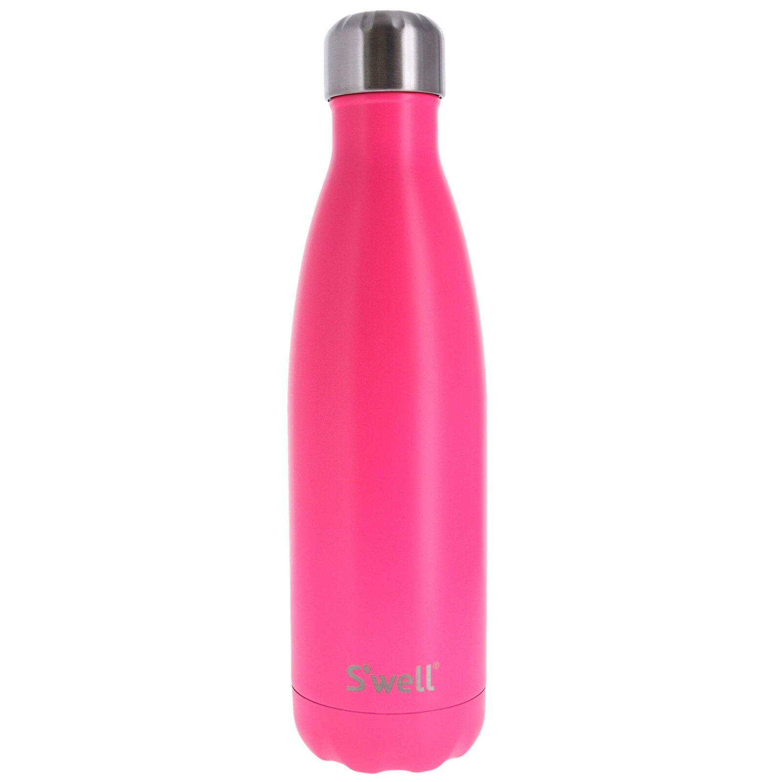 S'well Insulated Stainless Steel BPA Free Water Bottle, 17oz, Bikini Pink-NEW