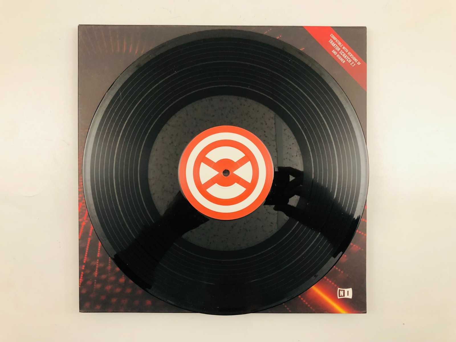 TRAKTOR SCRATCH CONTROL VINYL MK2 BLACK Native Instruments
