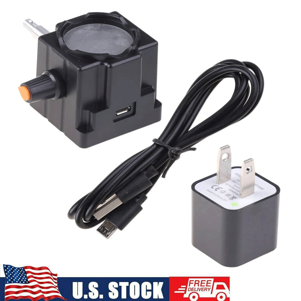 Microscope Bottom External Lamp Brightness Adjustable Microscope Light Source US