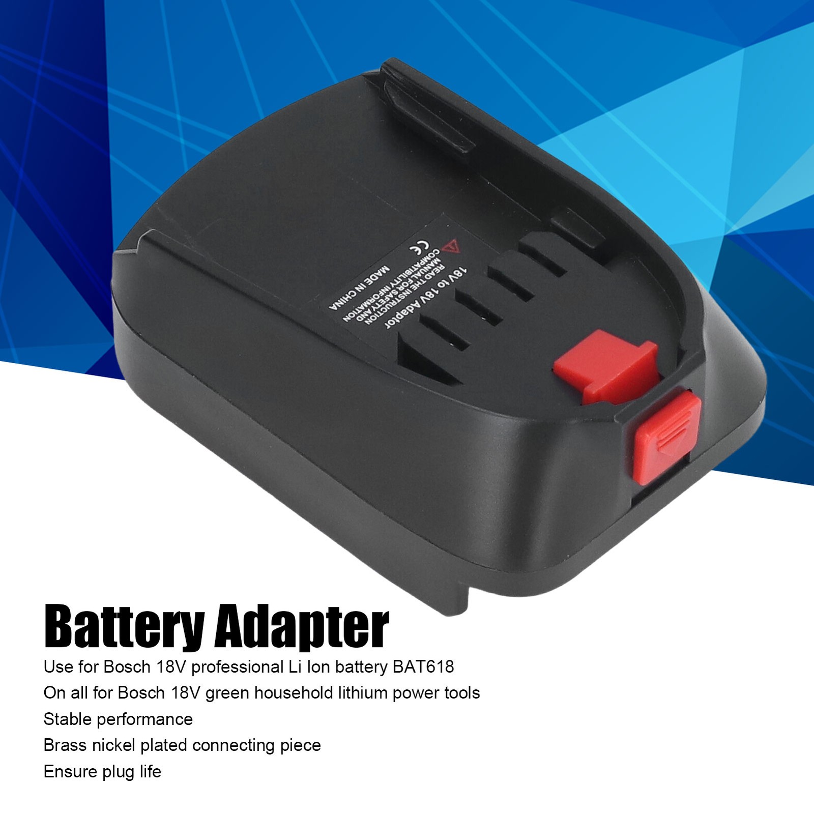 Battery Adapter Converter For BAT618 18V Tools (BOSB18C)
