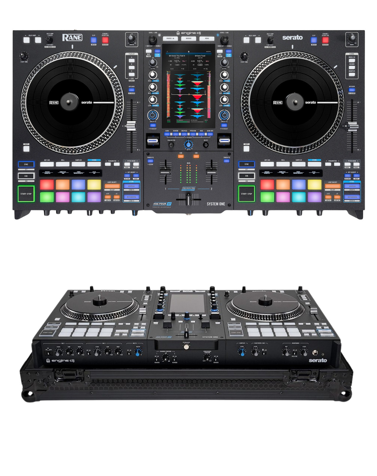 Rane SYSTEM ONE + Headliner HL10029 Case Bundle