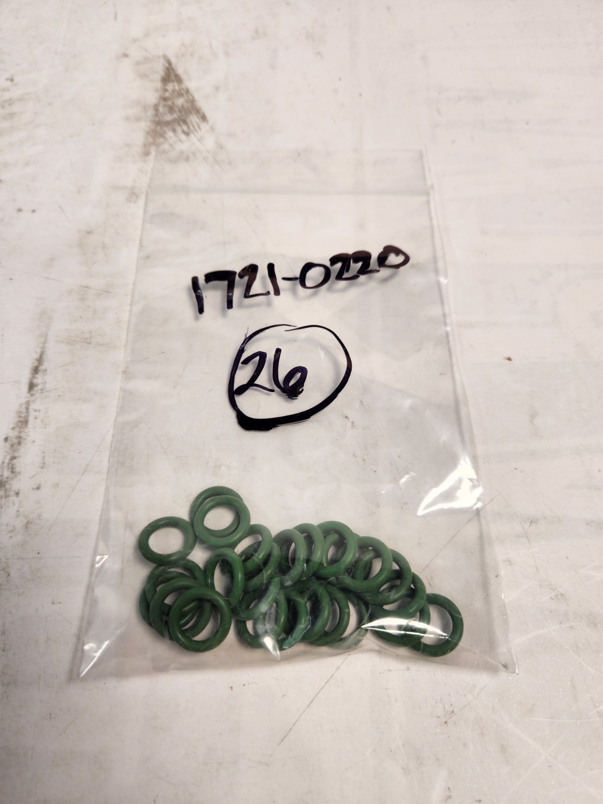 (26) 1721-0220, VITON O-RING FOR HYPRO NOZZLE BODY STEM