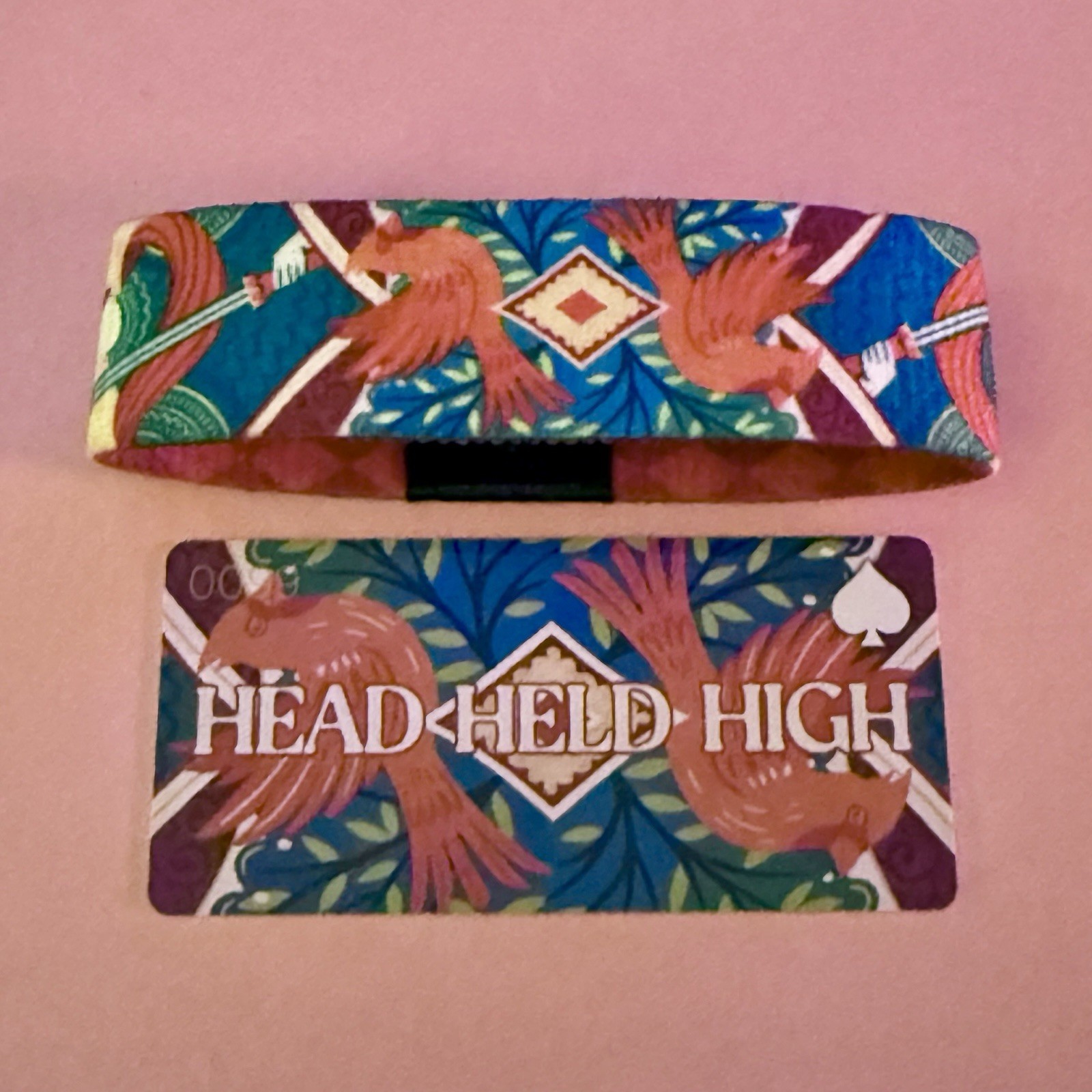 New! ZOX Strap *HEAD HELD HIGH* Size LARGE Wristband - Only 1 on eBay! Cardinals