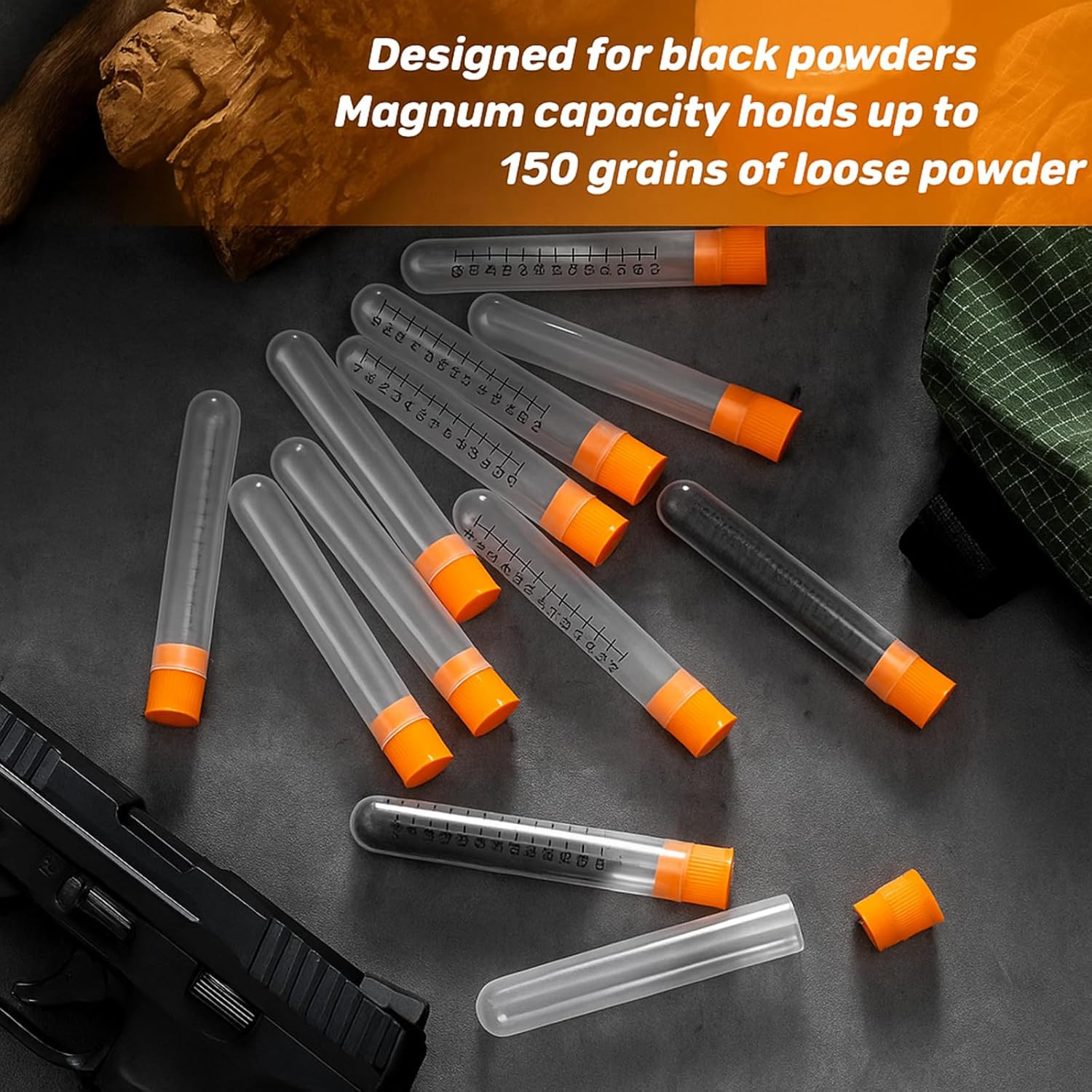 Charge Tubes Black Powder Accessories for Precision Quick Reloads