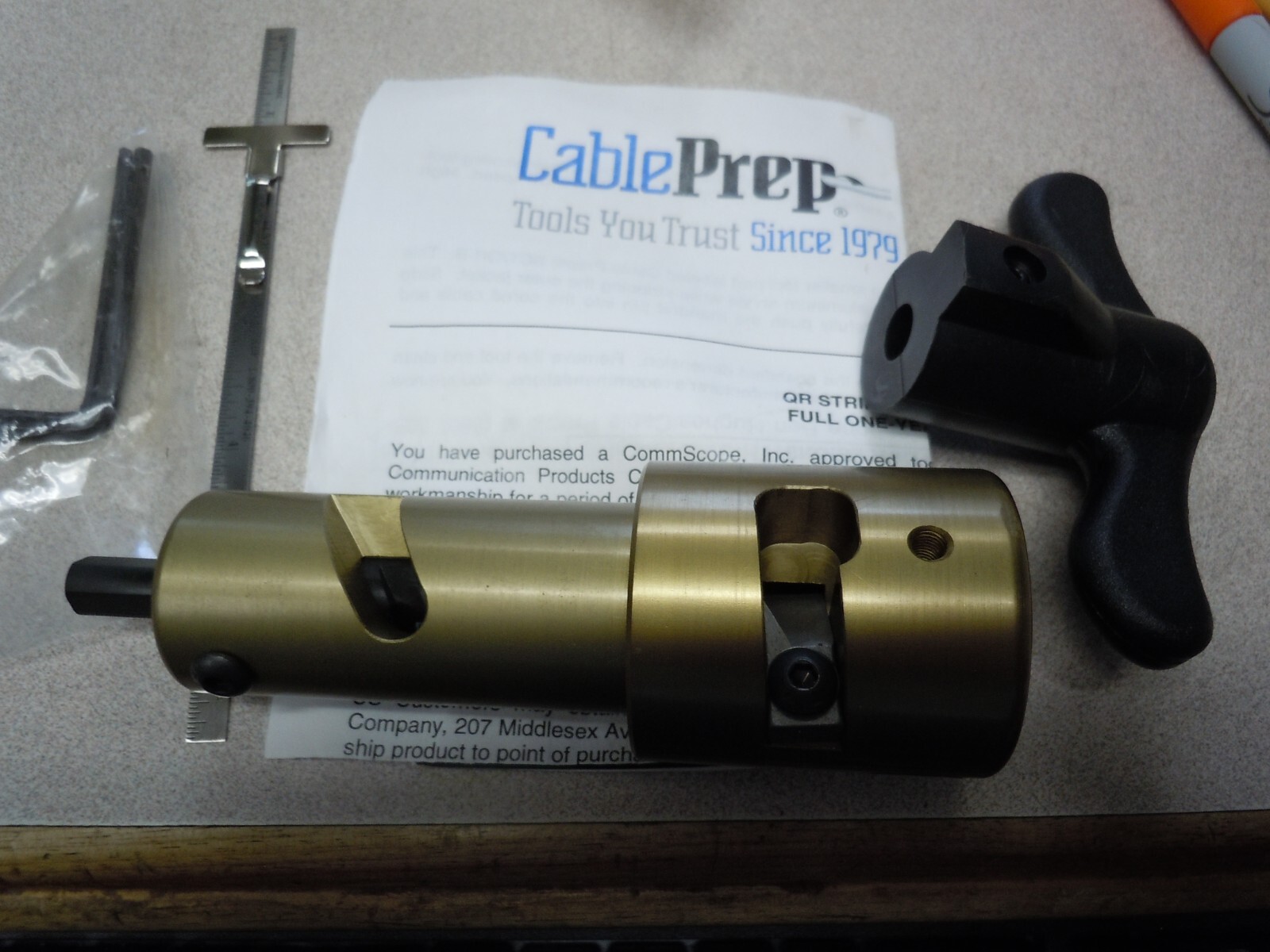 SCT-F320QR- CORING TOOL CABLE-PREP