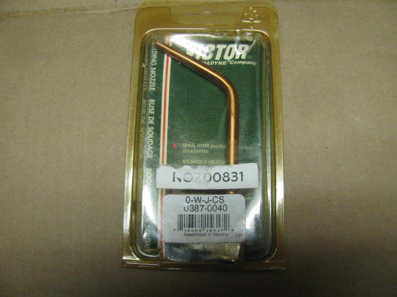 Victor 0-W-J-CS Welding Nozzle Tip 0387-0040