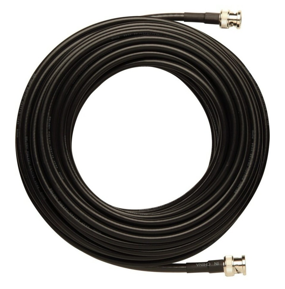 Shure UA8100 UHF Remote Antenna - 100' Foot Extension Coaxial Cable w/ BNC