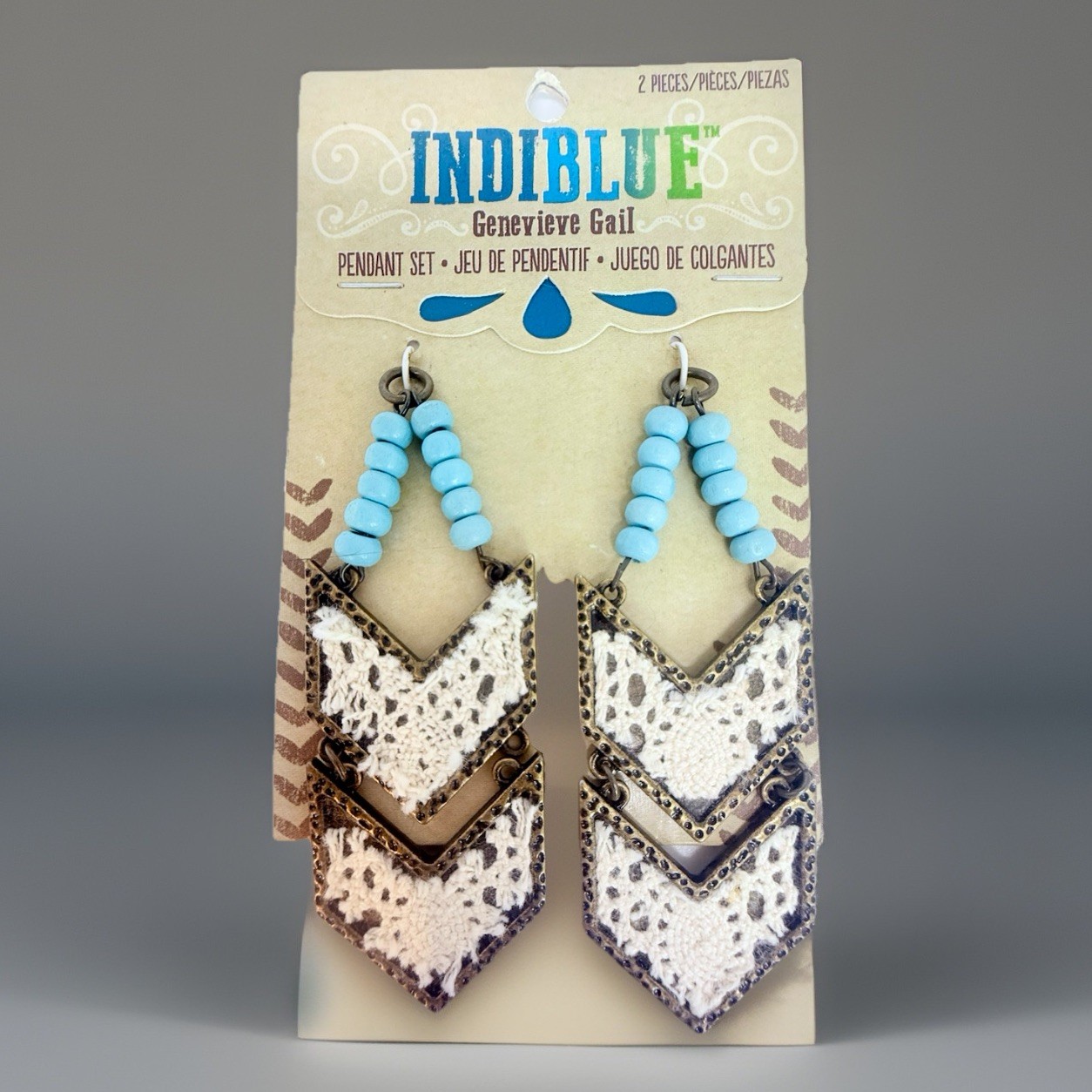 Boho Macrame Chandelier Earring Bases