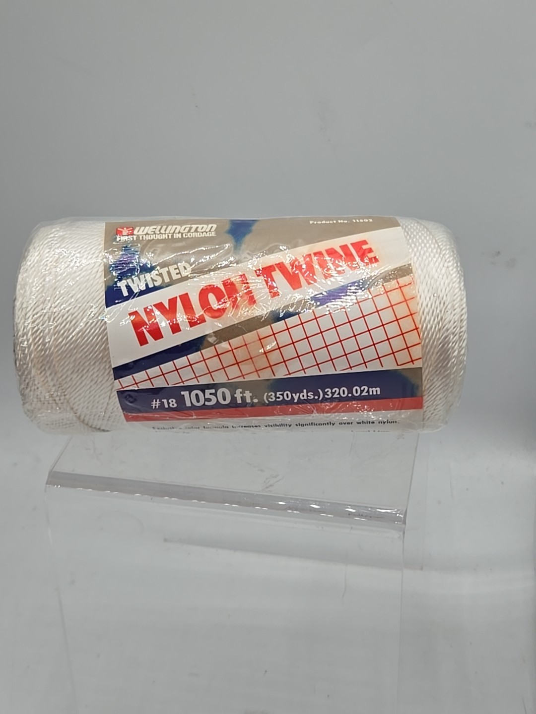 Wellington G5218Z1050 #18 1050 ft. L White Twisted Nylon Mason Line Twine New