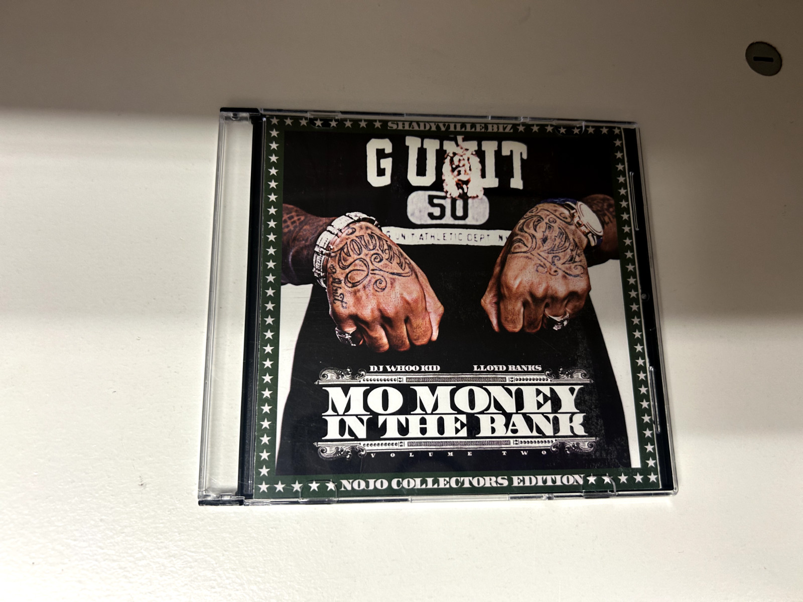 DJ WHOO KID LLOYD BANKS G-UNIT MO MONEY IN THE BANK PT. 2 PROMO MIXTAPE CD 2003