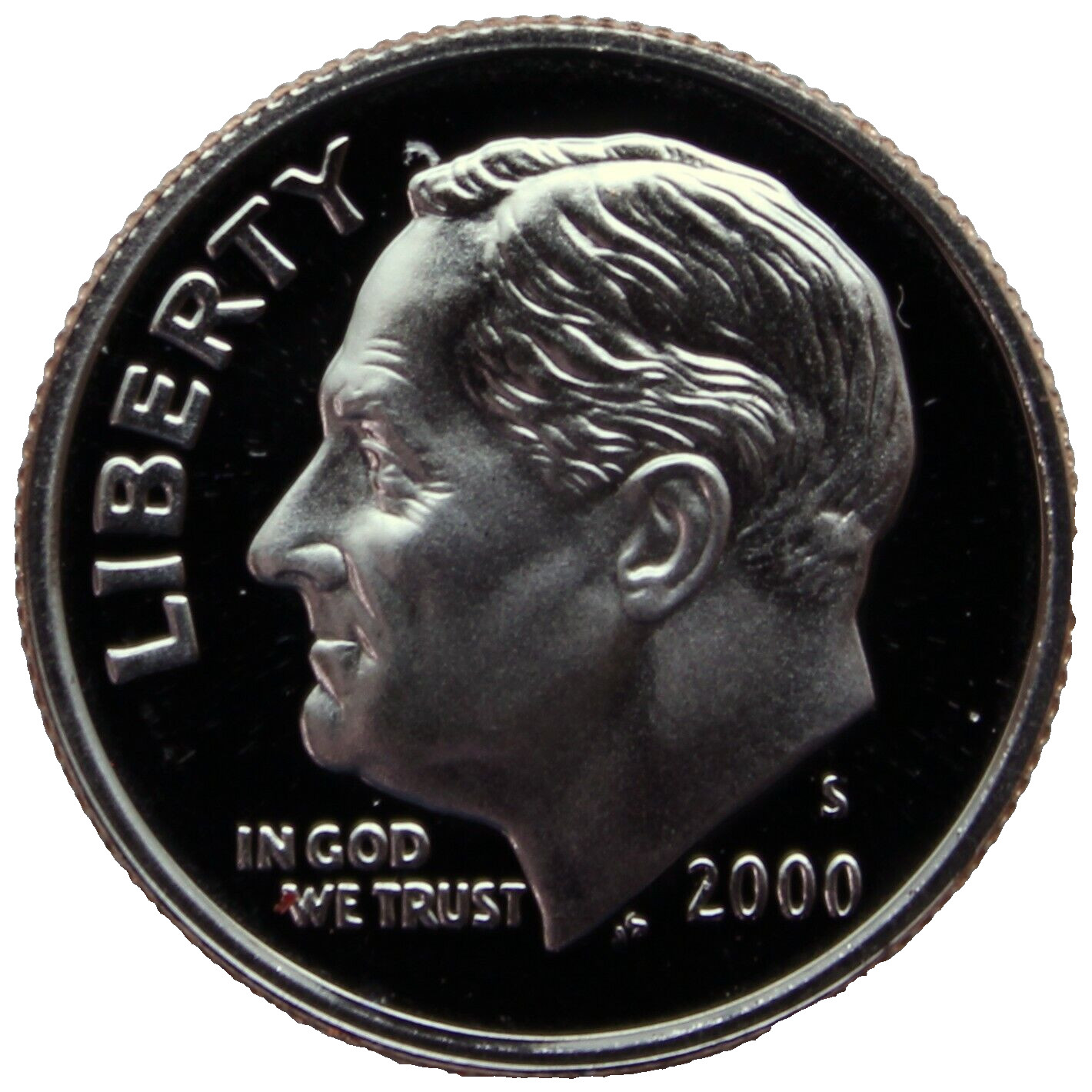 2000-S Proof Roosevelt Dime