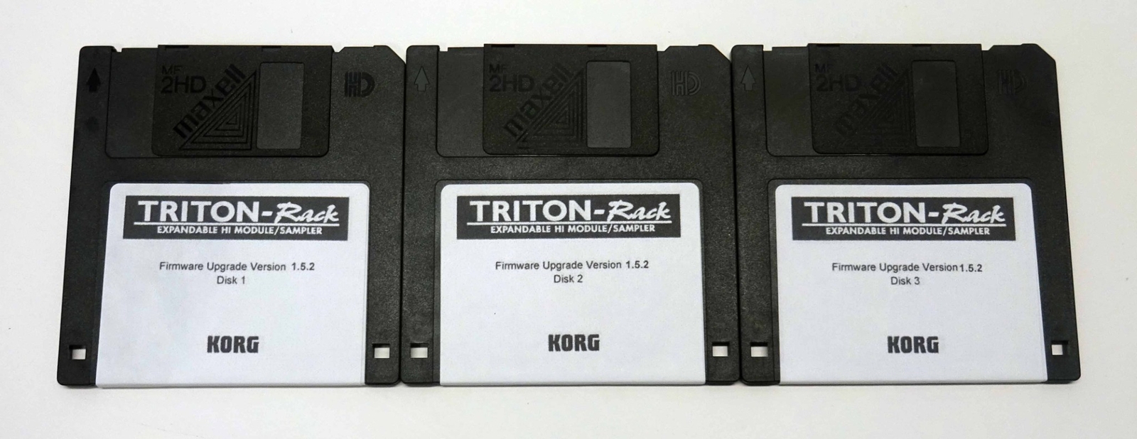 Korg Triton Rack OS Update Version 1.5.2 (Newest)