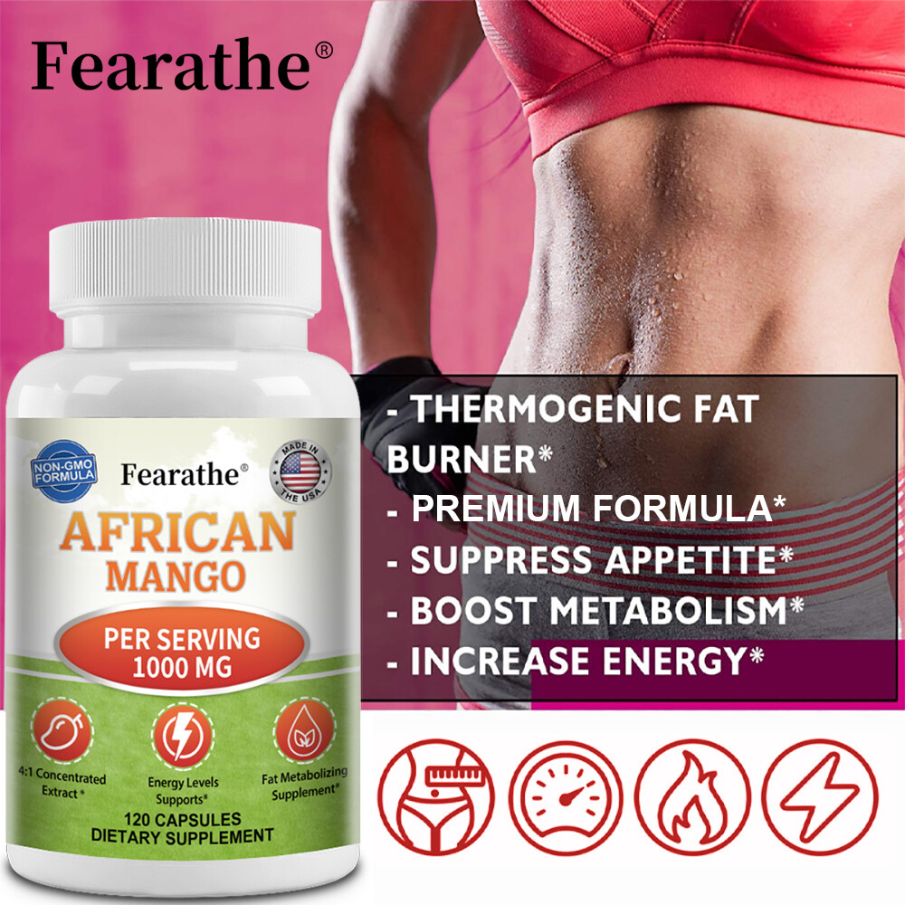 African Mango Extract Weight Loss Supplement, Appetite Control, Boost Metabolism