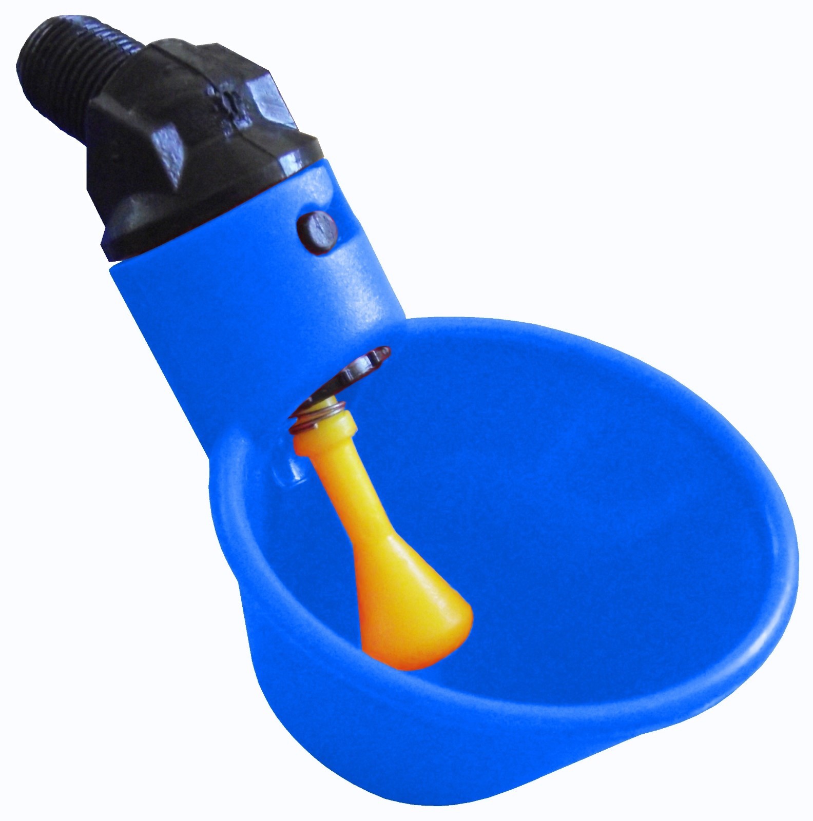 (20) AUTOMATIC WATERER DRINKER CUPS & 1/2" PVC TEE FITTING CHICKEN WATER POULTRY