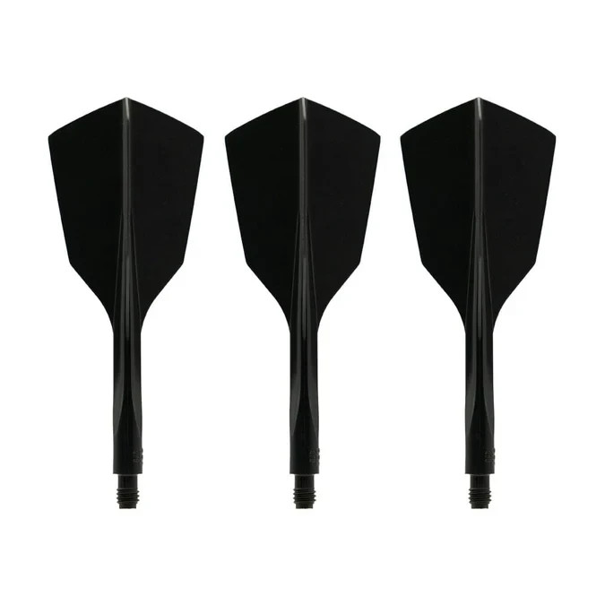 BLACK CONDOR AXE 120 TRI-FIN NARROW DART SHAFT/FLIGHT COMBO MEDIUM SHAFT