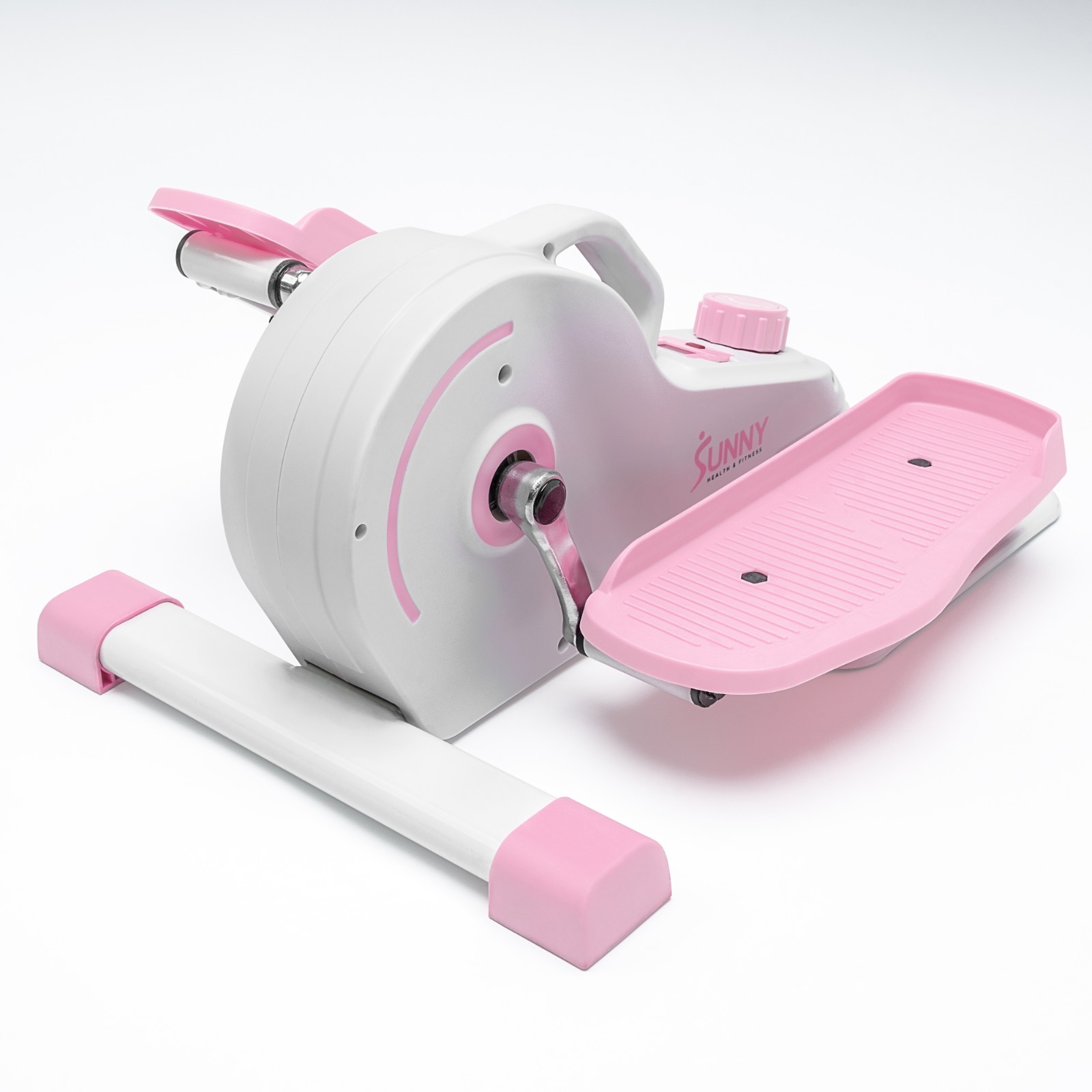 Pink Sitting Under Desk Pedal Exerciser Portable Training Machine Leg Exercise