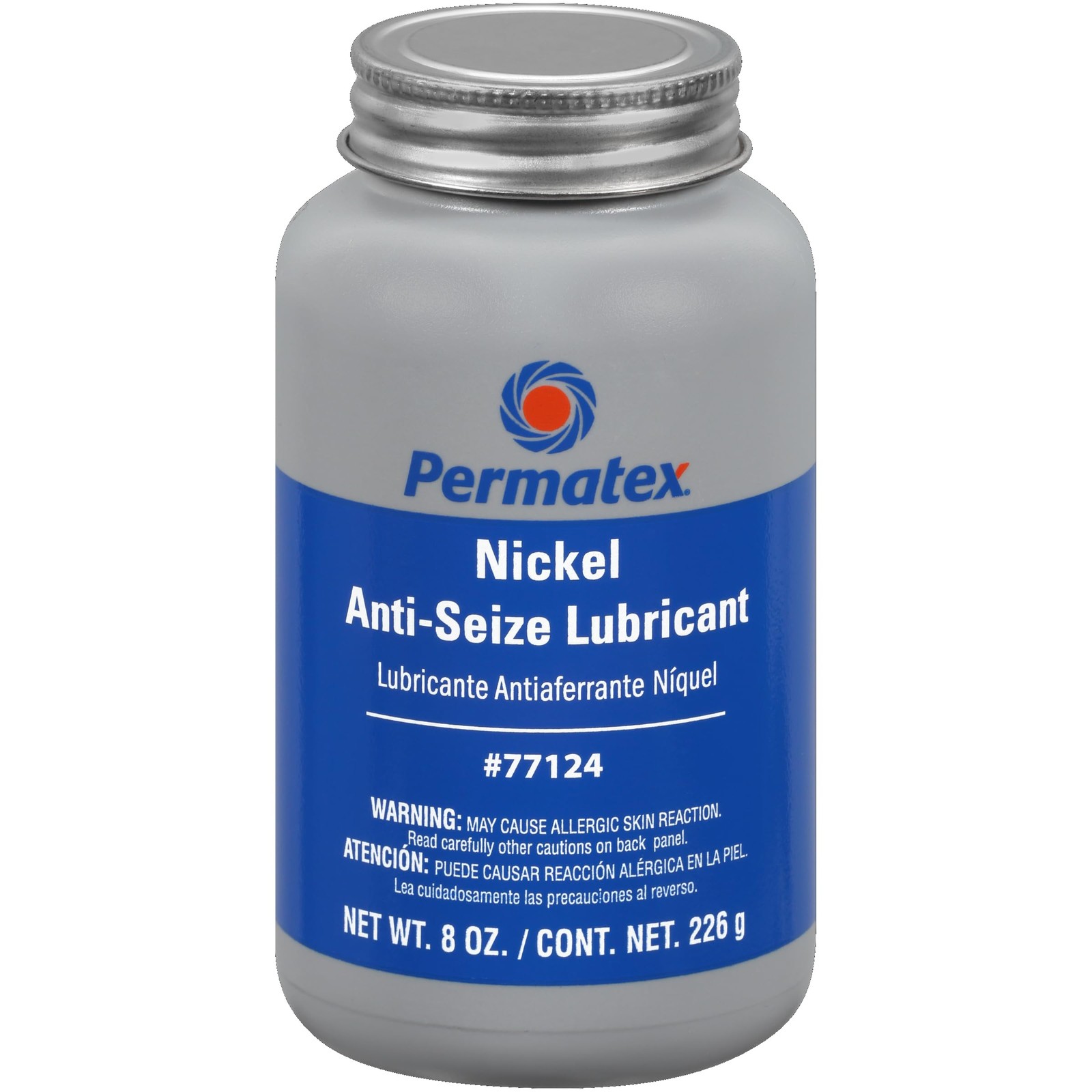 Permatex 77124 Nickel Anti-Seize Lubricant, 8 oz.