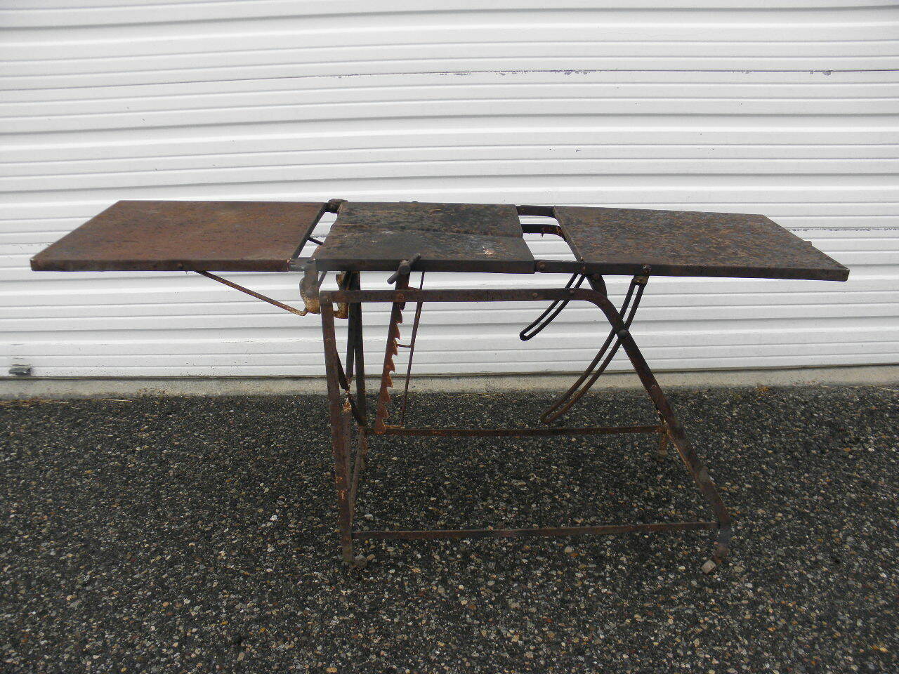 Vintage Operating Examination Autopsy Mortician's Cadaver Mortuary Table