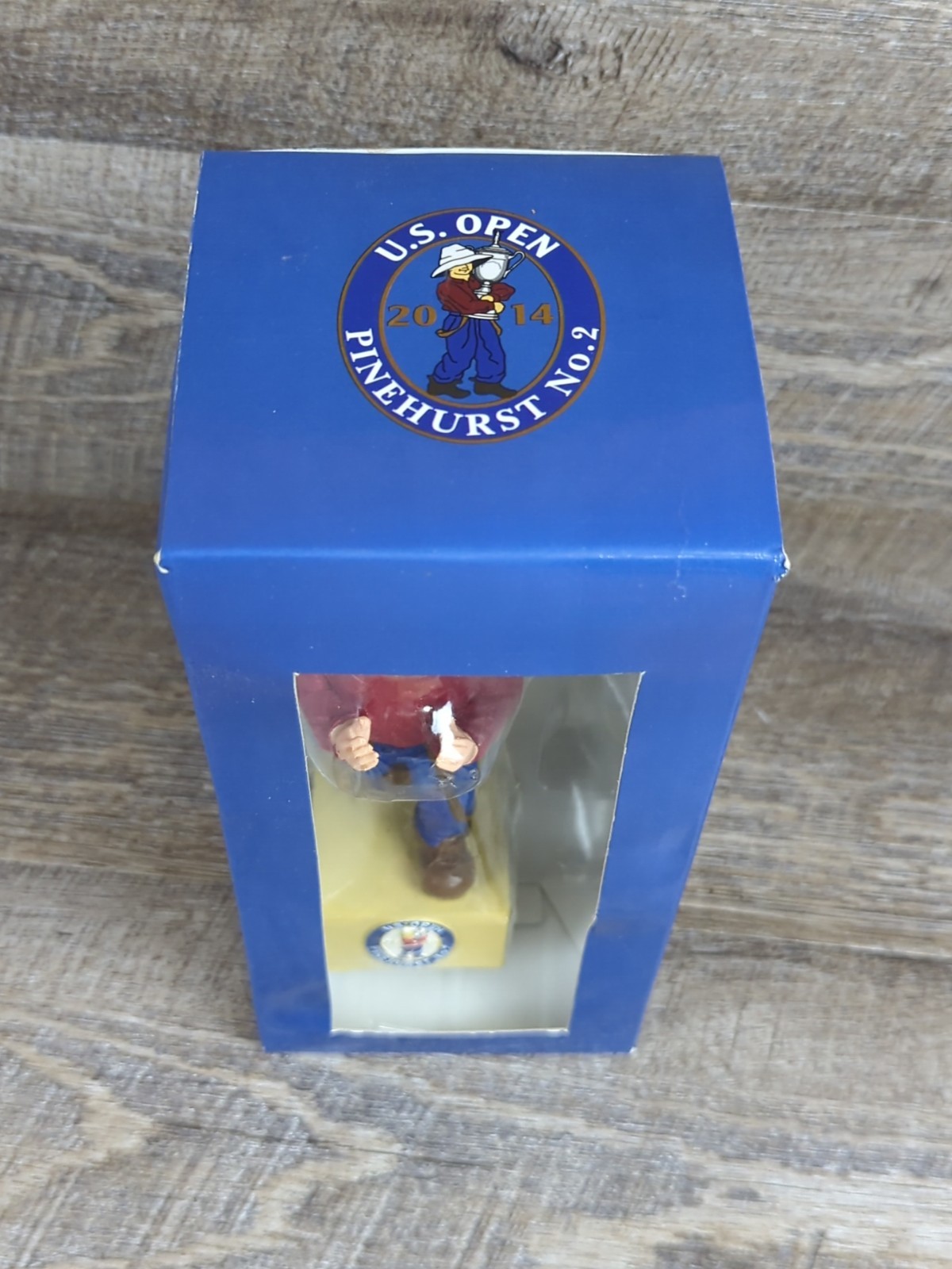 2014 US Open Pinehurst Putter Boy Bobblehead - Incomplete - Missing Trophy Piece