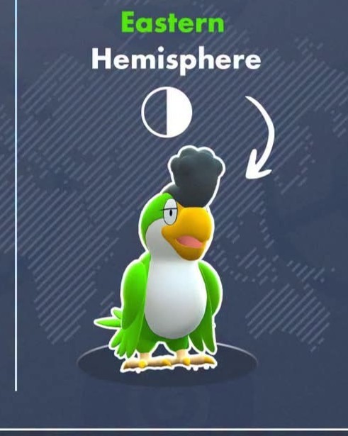 New Squawkabilly Green ( Eastern ) ✨Pokemon Go✨