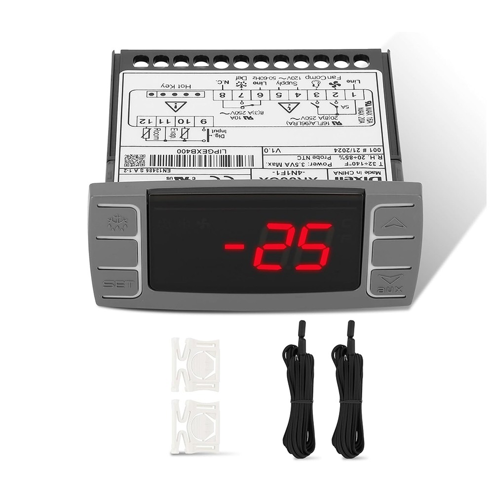 XR06CX-4N1F1 Temperature Controllers, Programmable Digital Thermostat with2937