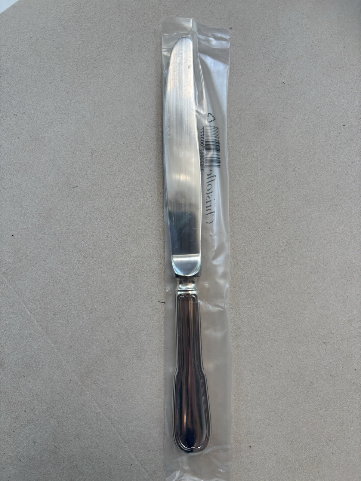 Christofle CHINON silverplate - dinner knife 9 3/4" - NEW
