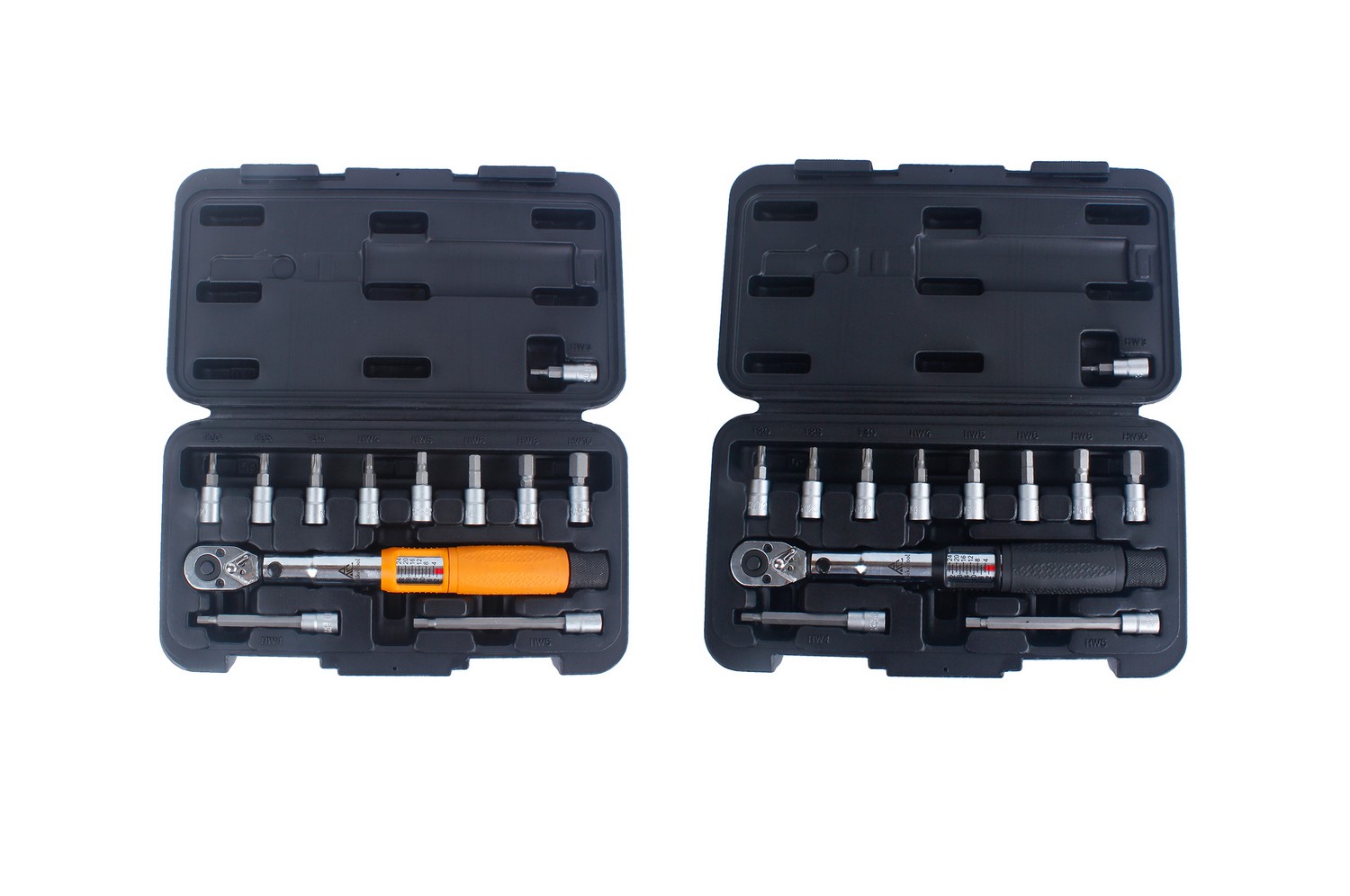 BikeTool Pro 1/4" Click Torque Wrench Set 2-24Nm Hex Bits Precision Bike Tools