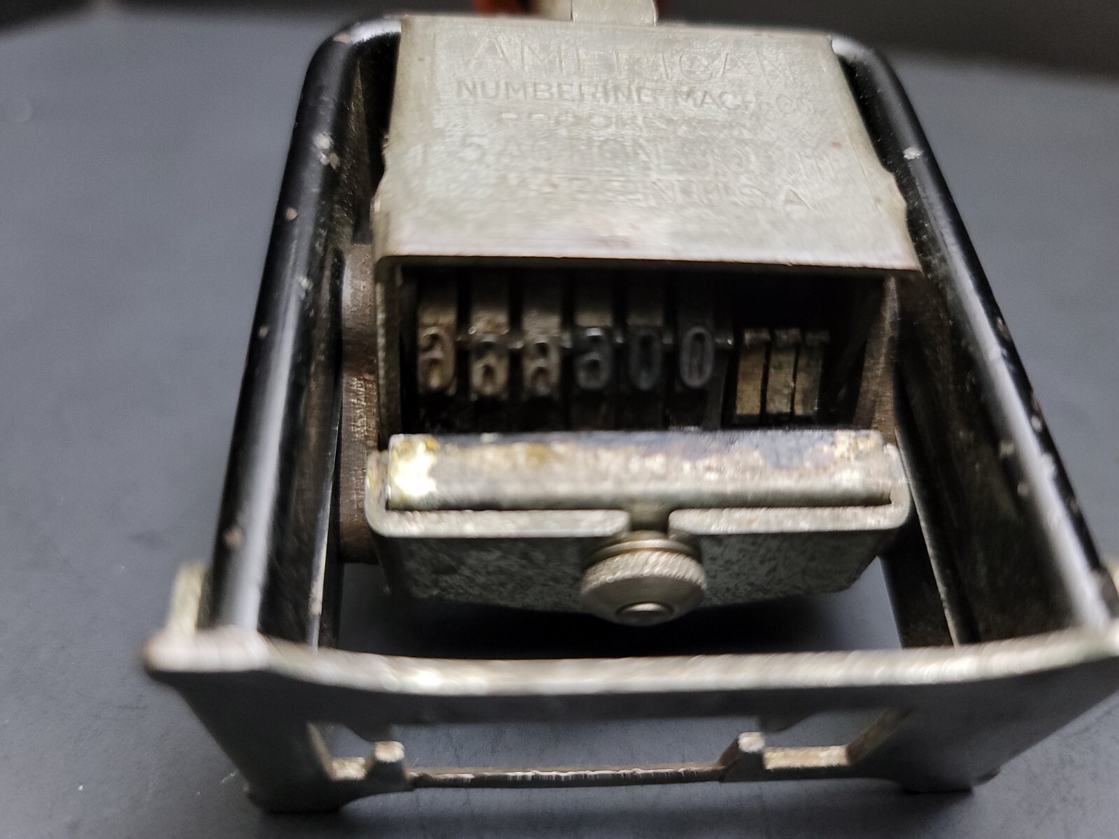 Antique Numbering Machine (American) 5 action Mod III
