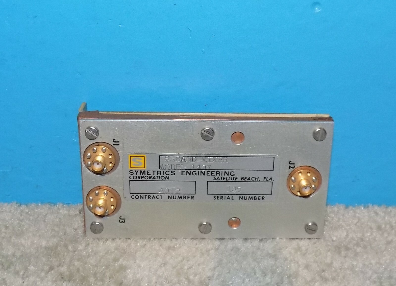 Symetric Engineering Model 1407 S-Band Mixer