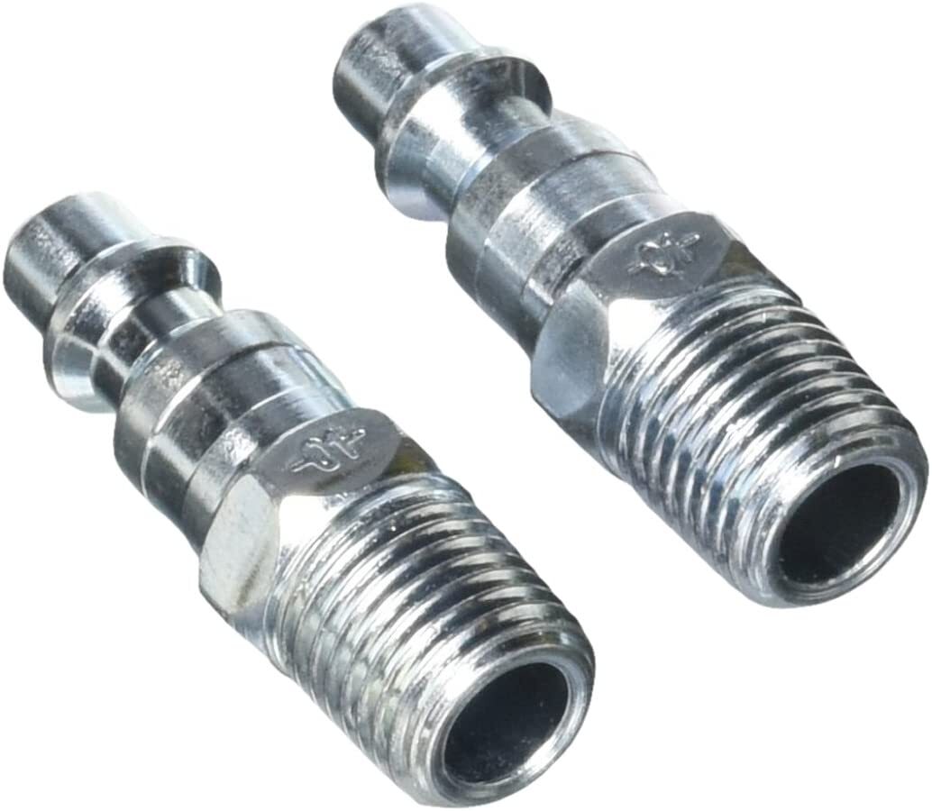Amflo Products 12-225-2 1/4" I/M Design x 1/4" MNPT Steel Plugs FNFP NEW S33