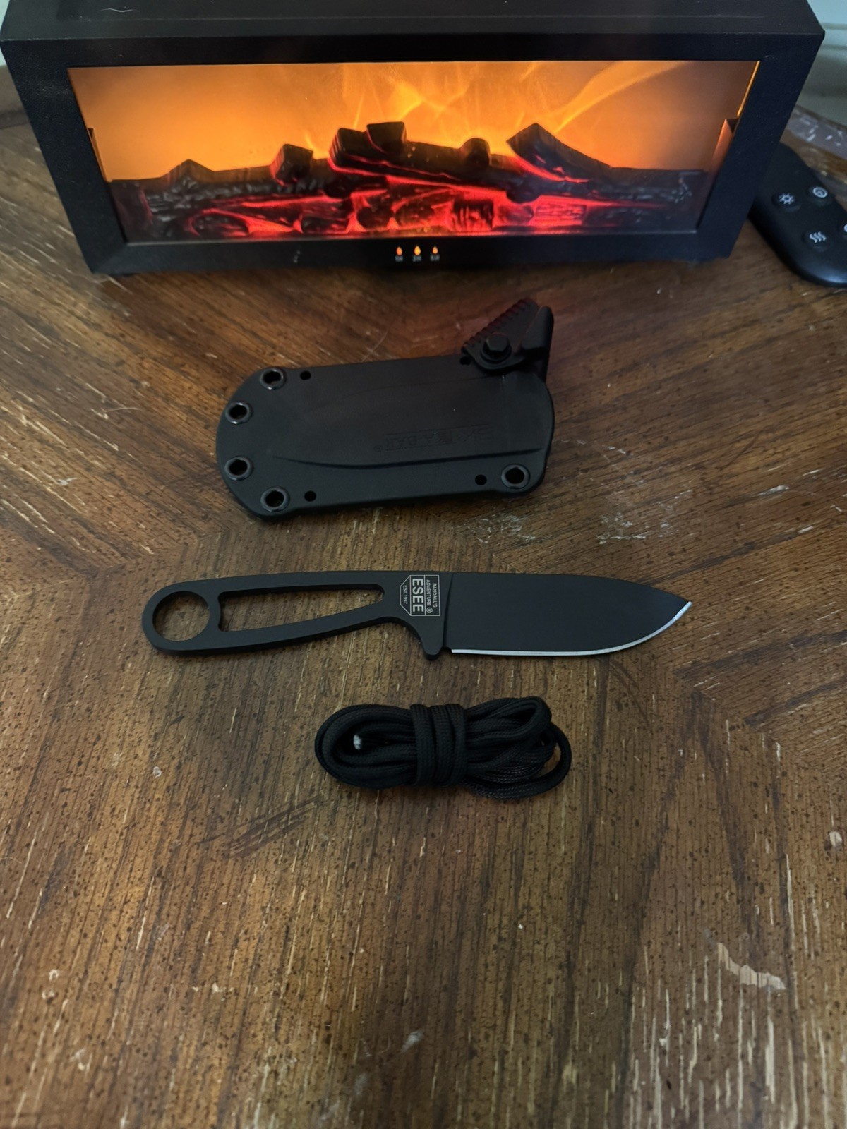 NEW KABAR BECKER BK14 ESKABAR NECK USA MADE FIXED KNIFE & SHEATH