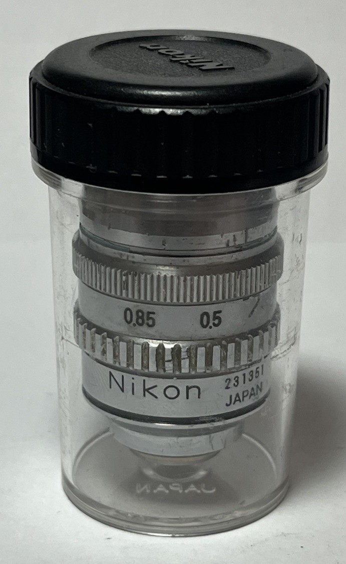 Nikon Plan 50x/0.85 Oil Microscope Objective 231351