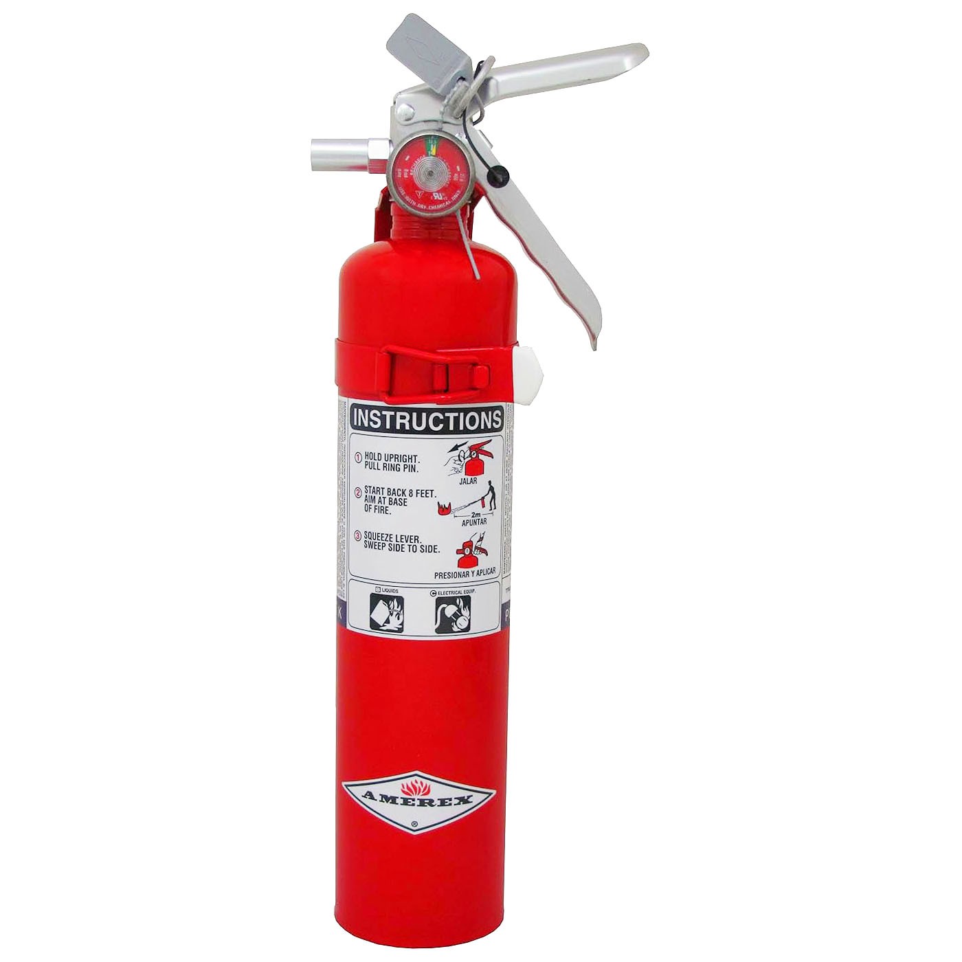 Amerex B410T 2.5 lbs Purple K Chemical Class B C Fire Extinguisher