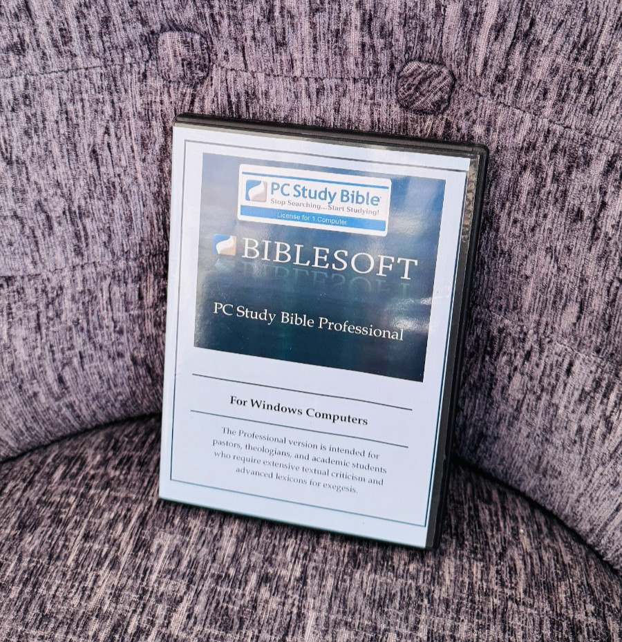 BibleSoft 2014 PC Study Bible Professional (for Windows) - Only few left!