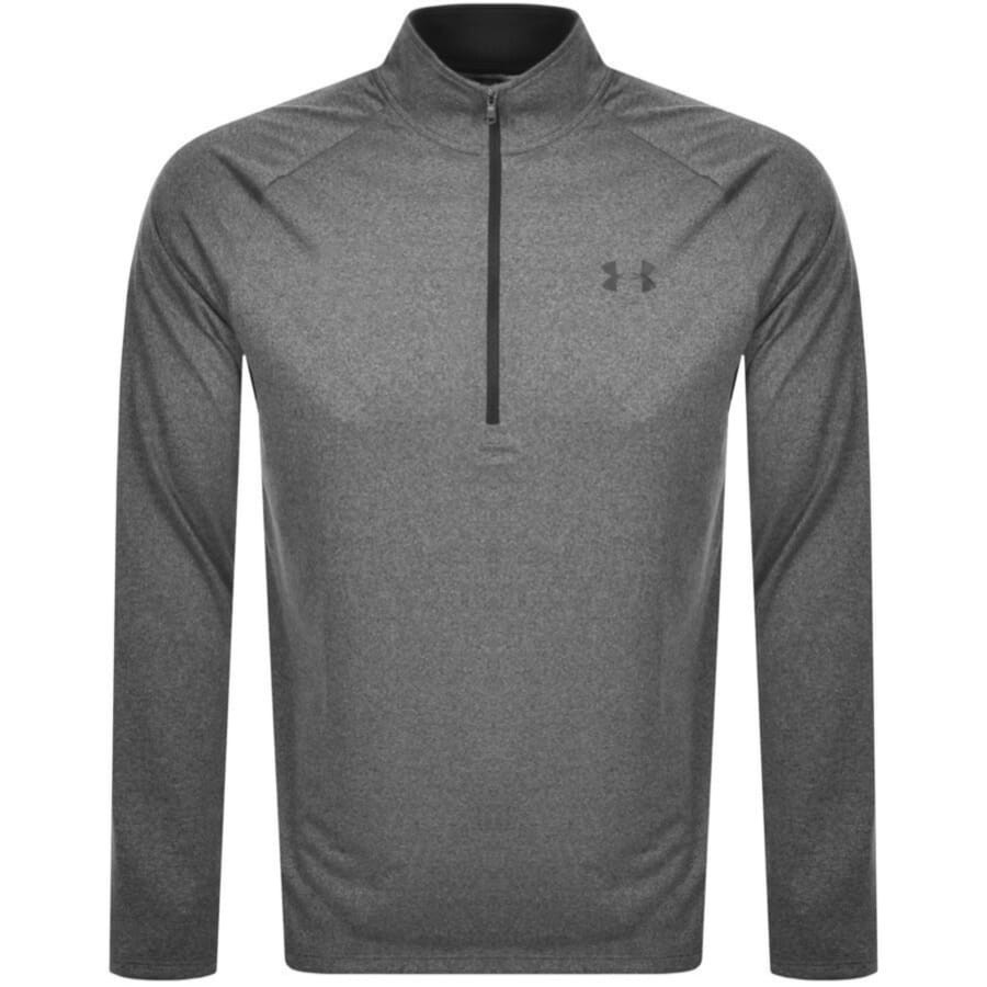 Men's Under Armour Tech Vent 1/2 Zip Long Sleeve Pullover Grey New S/P/CH NWT