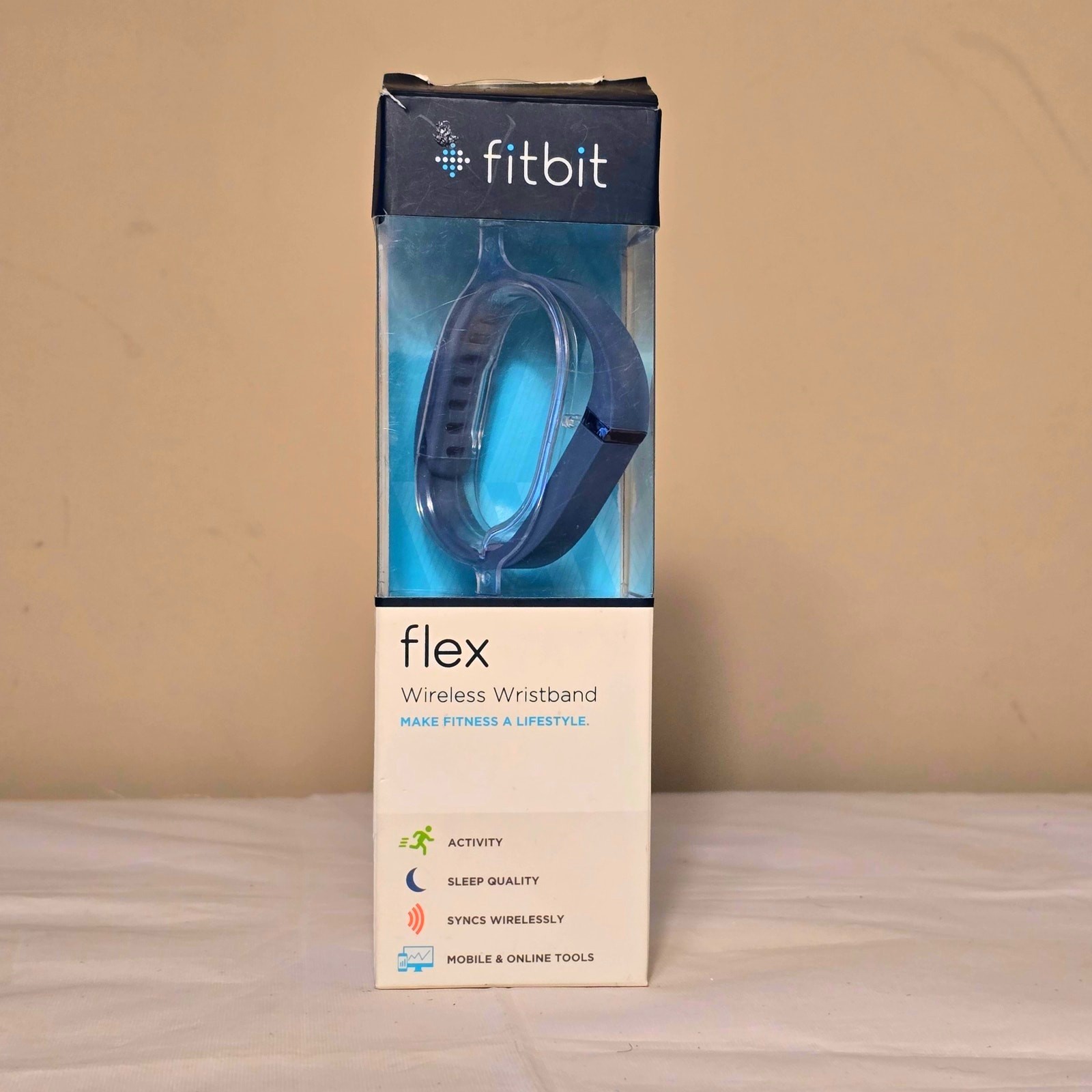 Fitbit Flex wireless teal wristband, new in box