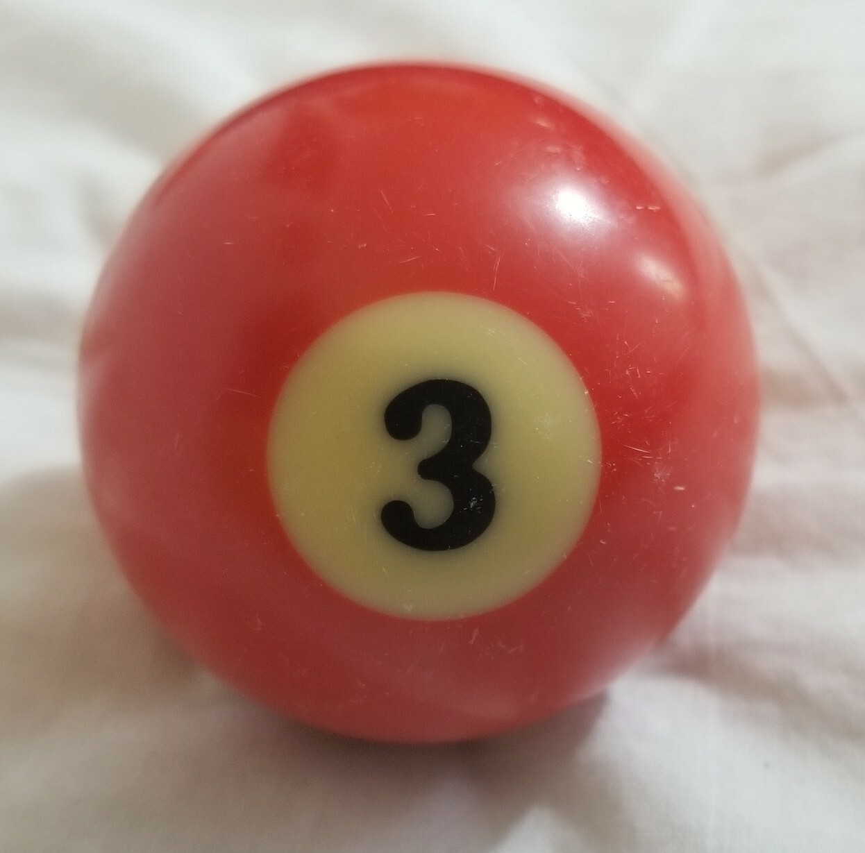 Billiards Vintage Replacement Pool Ball #3 billiard ball 2 1/4" diameter