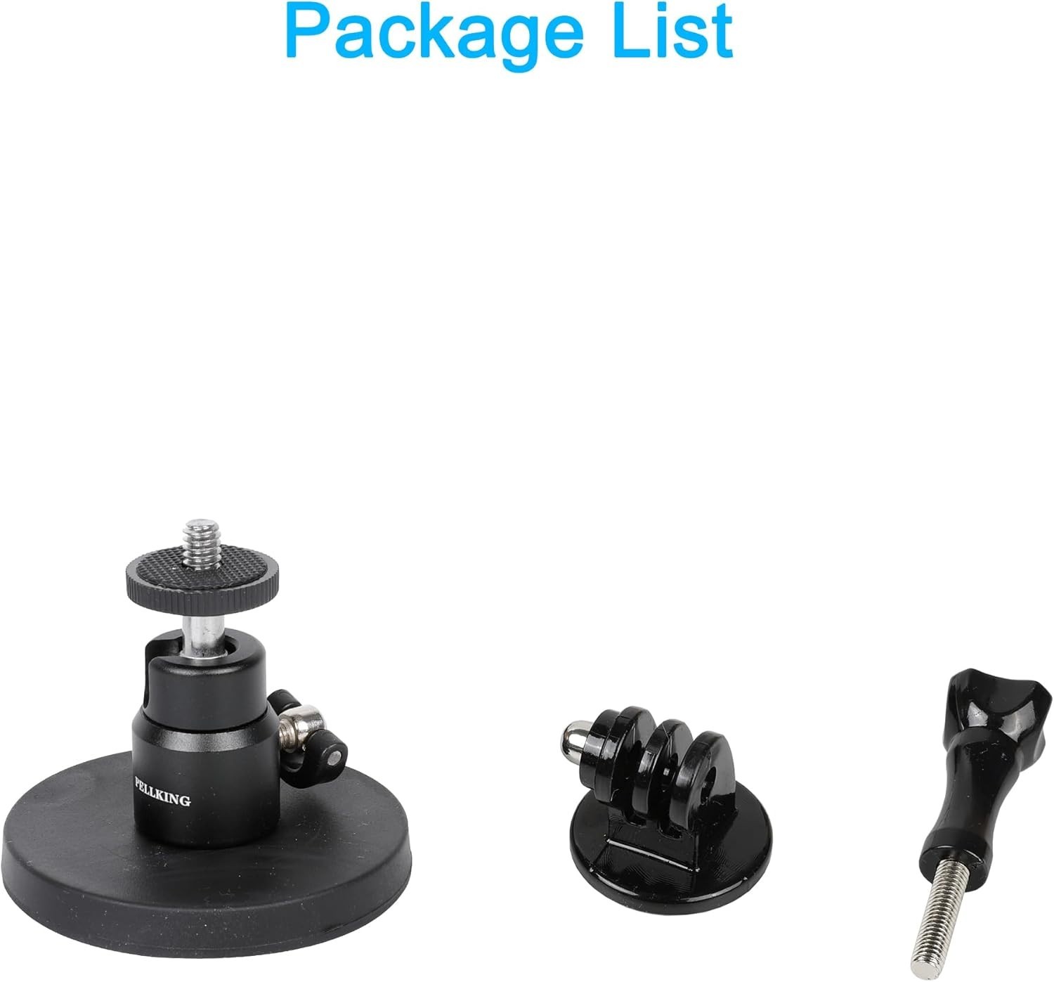 Professional Magnetic Camera Mount with 360° Adjustability – For Action Cameras