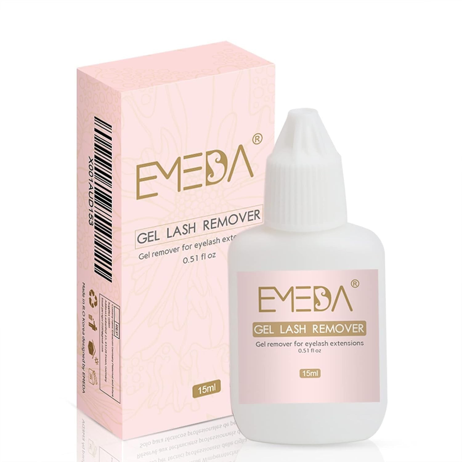 High Viscosity Lash Glue Remover 15ml - Efficient & Effective for Extensions