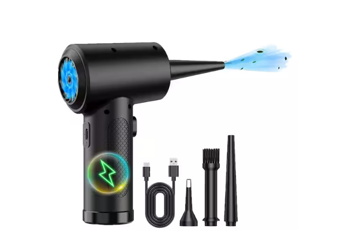 Newhouse Electric Cordless Air Duster NHAD-BR-001 for Car Computer Rechargeable