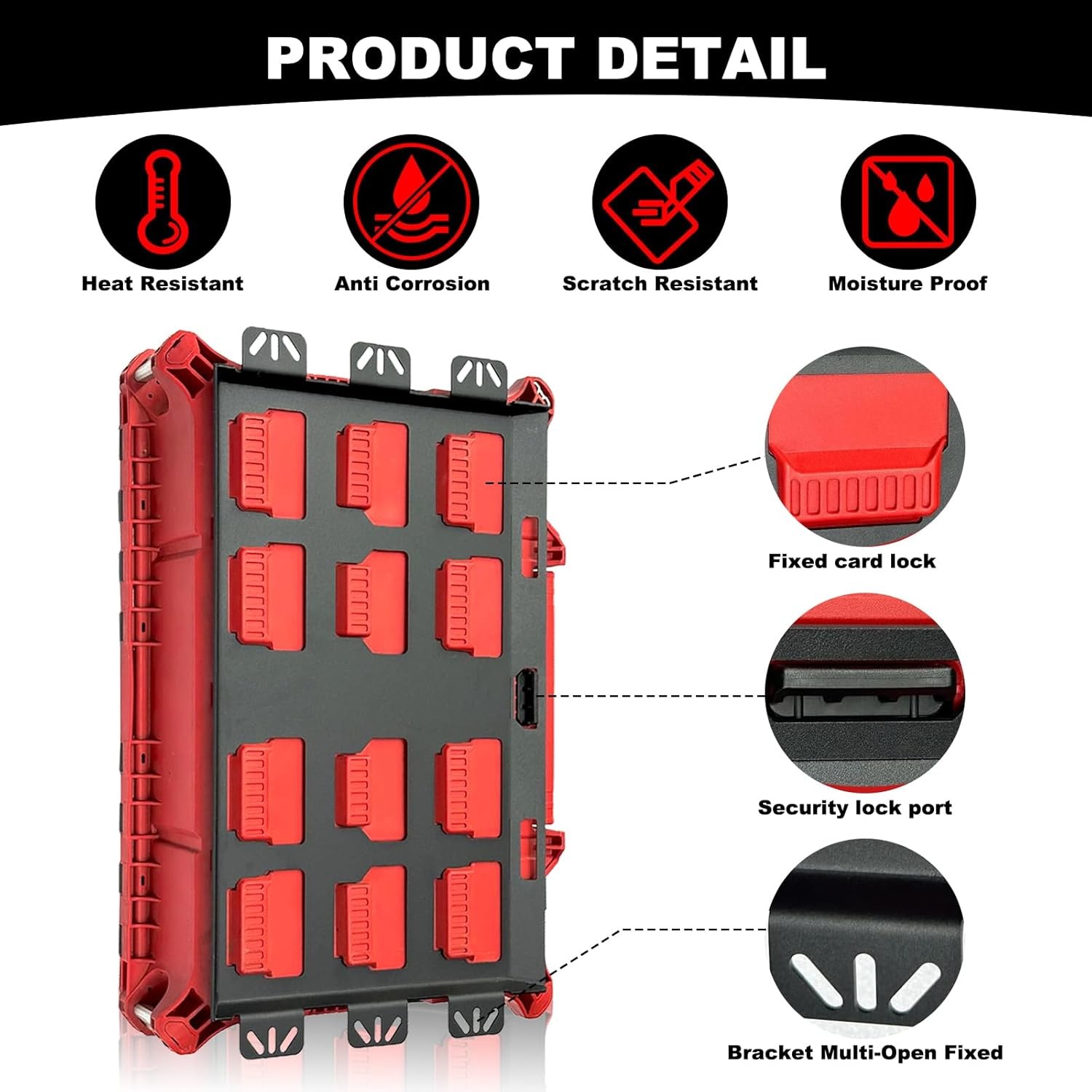Milwaukee Packout Mounting Plate - Durable Metal Base for Tool Storage
